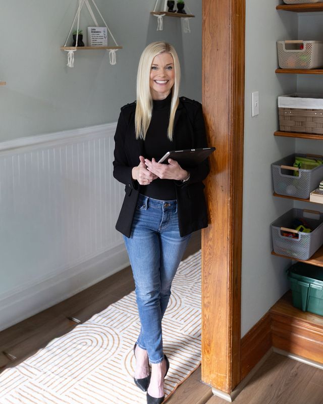 Personal brand photo, on location, home office
